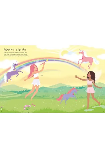 Sticker Dolly Dressing Unicorns wer. angielska - Fiona Watt
