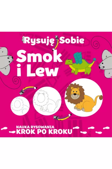 Rysuj sobie Smok i lew - Luba Ristujczina