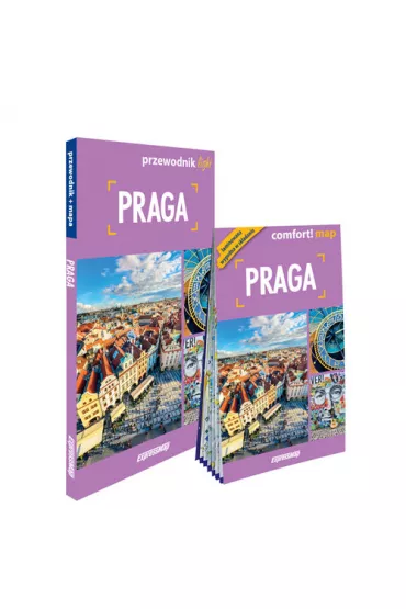 Praga light: przewodnik + mapa - Katarzyna Byrtek