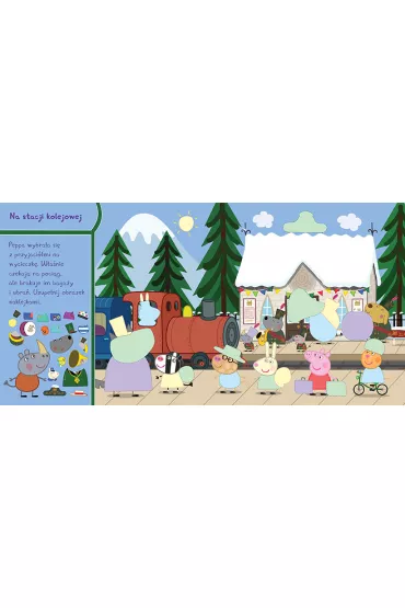 Ubrania na ka�d� okazj�. Naklejaj bez ko�ca. Peppa Pig