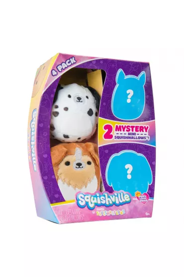 Pluszak Squishville Mini Squishmallow Puppy Love Squad Jazwares