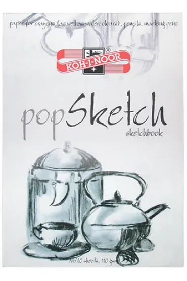 Koh-I-Noor Blok szkicowy Pop Sketch A4 20 arkuszy