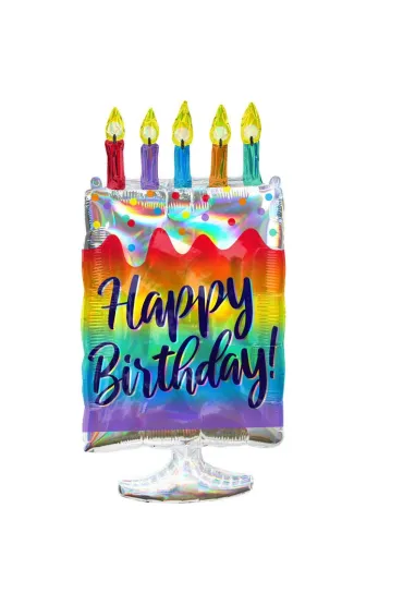 Amscan Balon foliowy SuperShape Tort 38x76cm