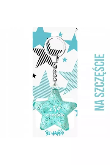 Be-Happy Gifts Brelok Gwiazdka Na szcz�cie