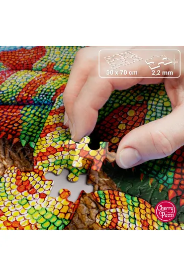 Puzzle 1000 el. Chameleon CherryPazzi