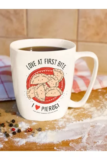 Nadwyraz.com Kubek I love pierogi