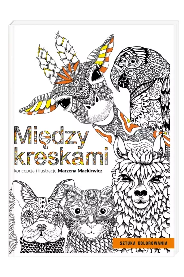 Mi�dzy kreskami - Marzena Mackiewicz