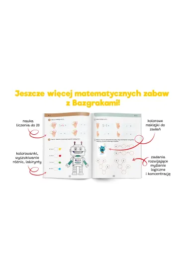 Bazgraki �wicz� matematyk�. Elementarz. Poziom 2. Kapitan Nauka - Leszek  Rogala