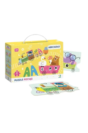 Puzzle 21 el. Poci�g abecad�o Dodo