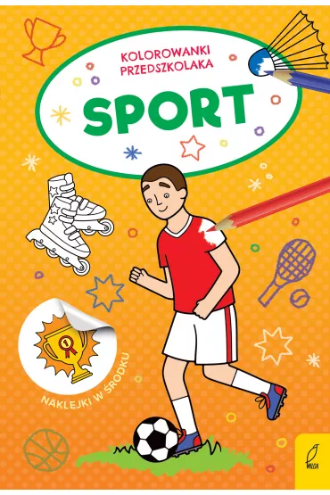 Kolorowanki przedszkolaka. Sport
