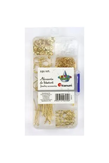 Titanum Akcesoria do bi�uterii z�ote 191 el.