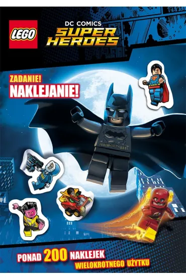 LEGO Super Heroes. Zadanie: naklejanie. 200 naklejek