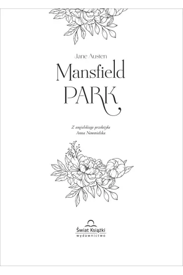 Kolory klasyki. Mansfield Park (barwione brzegi) - Jane Austen