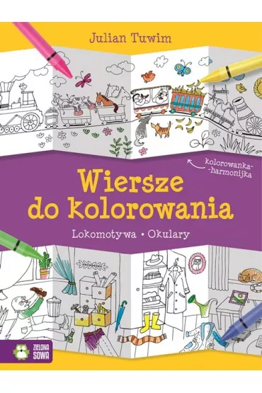 Julian tuwim wiersze do kolorowania lokomotywa okulary - Julian Tuwim
