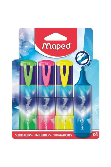 Maped Zakre�lacz Arctic Fluo 4 szt.
