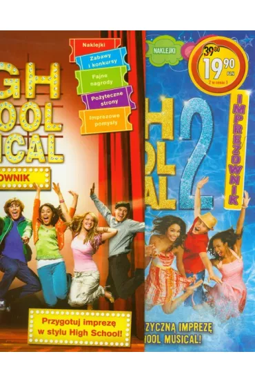 High School Musical. Imprezownik/Imprezownik 2. Pakiet 2 ksi��ek