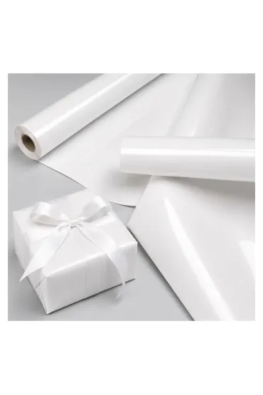 PaperHit Papier ozdobny bia�y po�ysk X-Strong 57cmx25m