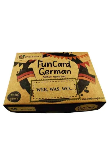 Karty j�zykowe Niemiecki Fun Card German Wer,Was,Wo - Maria Szot