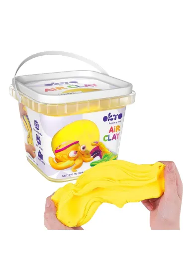 Okto Zestaw lekkiej powietrznej ciastoliny ��tej 910 ml