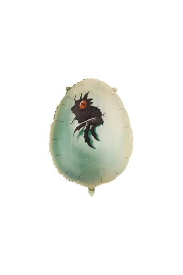 PartyDeco Balon foliowy Jurassic World Jajo 48x64cm
