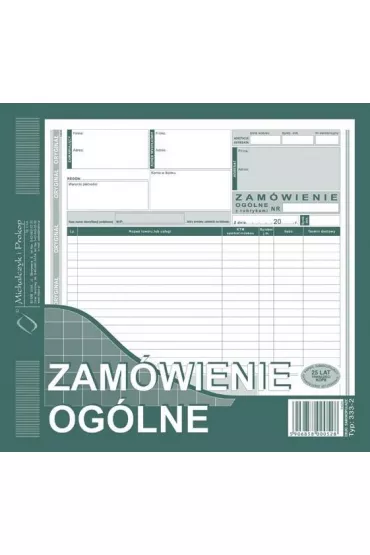 Michalczyk i Prokop Zam�wienie og�lne 333-2