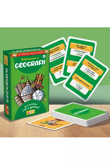 I`m a Genius Talent School. Mistrzowie z Geografii