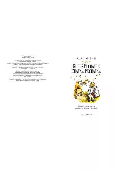 Kubu Puchatek. Chatka Puchatka - Alan Alexander Milne, Ernest H. Shepard