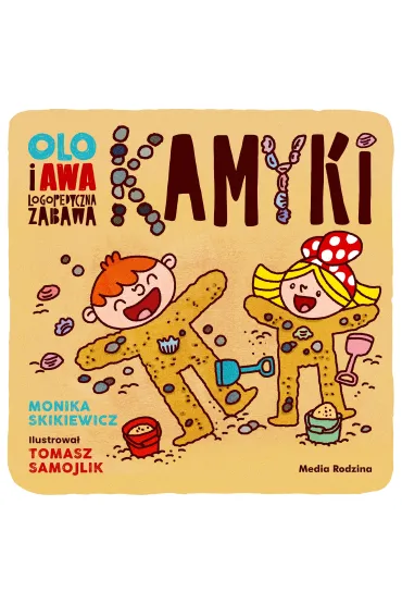 Olo i Awa. Logopedyczna zabawa. Kamyki - Monika  Skikiewicz