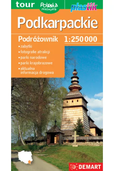 Podr�ownik. Mapa wojew�dztwa - Podkarpackie 1:250 000
