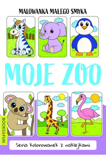 Moje zoo. Malowanka ma�ego smyka