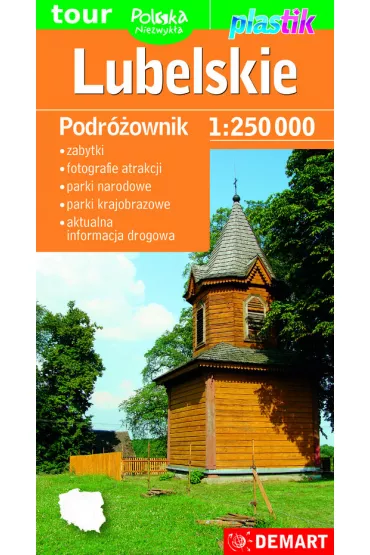 Podr�ownik. Mapa wojew�dztwa - Lubelskie 1:250 000