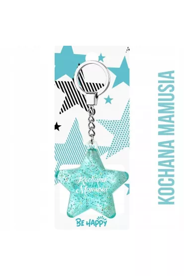 Be-Happy Gifts Brelok Gwiazdka Kochana Mamusia