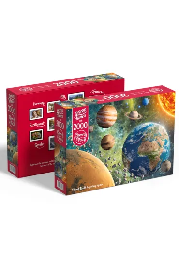 Puzzle 2000 el. Planet Earth in Galaxy 50118 CherryPazzi