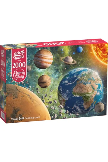 Puzzle 2000 el. Planet Earth in Galaxy 50118 CherryPazzi