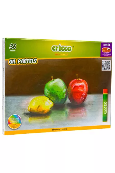 Cricco Pastele olejne 36 szt.