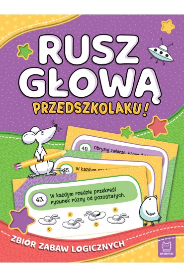RUSZ GOW, PRZEDSZKOLAKU  ZBIR ZABAW LOGICZNYCH - Beata Karlik