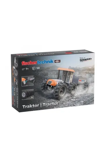 Klocki konstrukcyjne - Traktor 58el