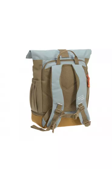 Lassig Plecak mini rolltop Nature oliwkowy