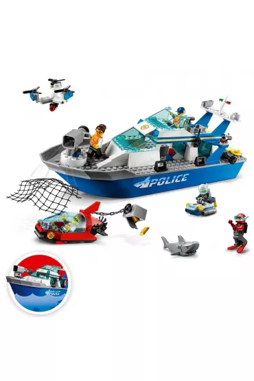 LEGO City Policyjna ��d� patrolowa 60277