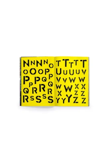 The Graffiti Alphabet Sticker Book - Luke  Herriott