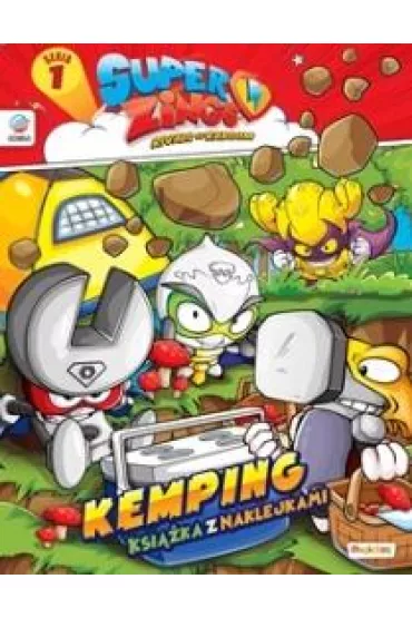 SuperZings. Ksi��ka z naklejkami. Seria 1