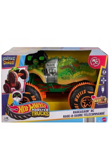 Hot Wheels. Monster Trucks R/C Rageasaur 1:15 Mattel