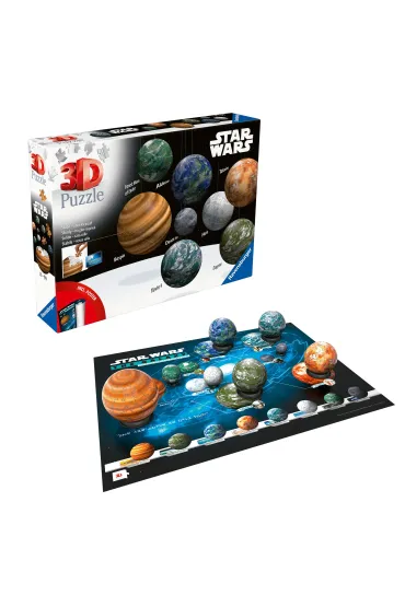 Puzzle 531 el. 3D Star Wars Galaktyka Ravensburger