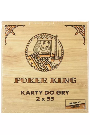 Karty do gry Poker King 2x55