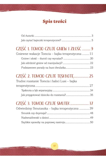 Tomcio rozwi�zuje problemy. Trudne emocje - Anna Ka�ciurzewska