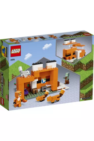LEGO Minecraft Siedlisko lis�w 21178
