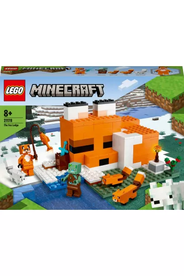 LEGO Minecraft Siedlisko lis�w 21178