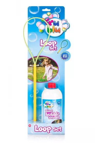 Ba�ki mydlane Fru Blu Zestaw p�tla + p�yn 0,5L Tm Toys