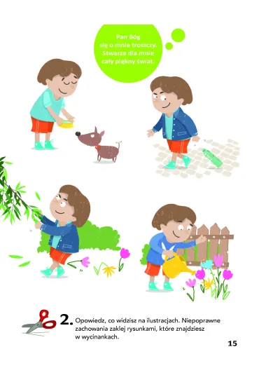 Kocham Pana Jezusa. Podr�cznik z �wiczeniami dla dzieci sze�cioletnich. Cz�� 1 - Pawe� P�aczek