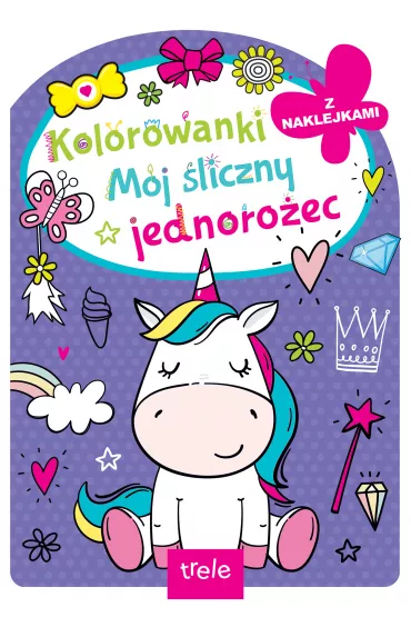 M�j �liczny jednoro�ec. Kolorowanka z wykrojnikiem
